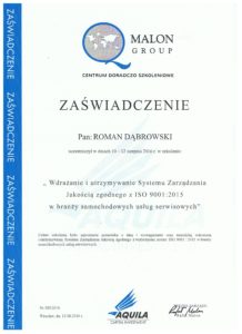 Zasw ISO 9001 Roman